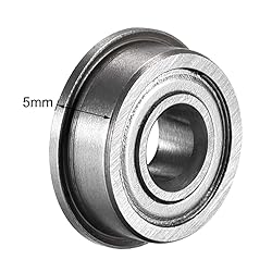 uxcell F605ZZ Flanged Ball Bearing 5x14x5mm Double