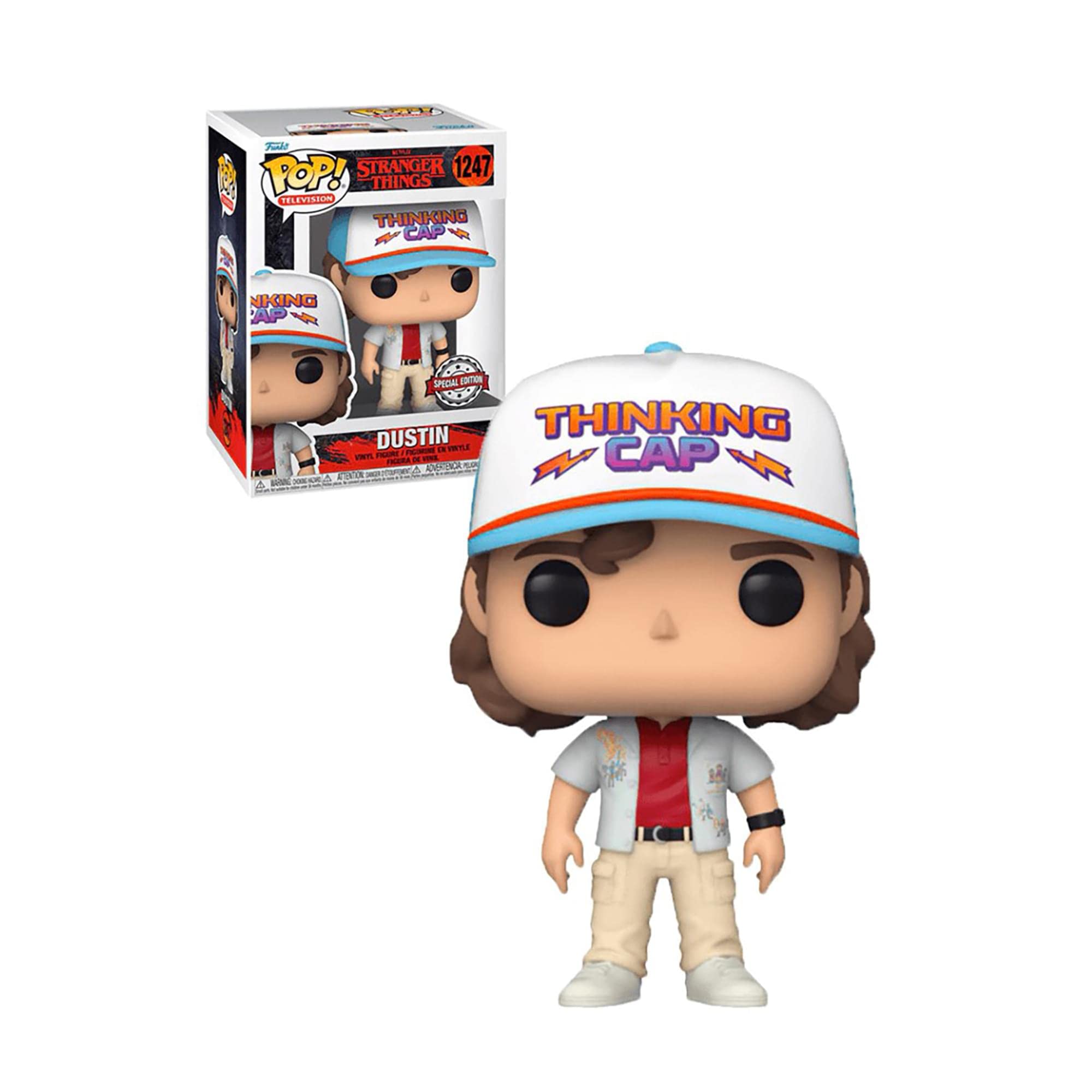 Pop! Stranger Things 4 - Dustin with Dragon Shirt 1247 Special Edition