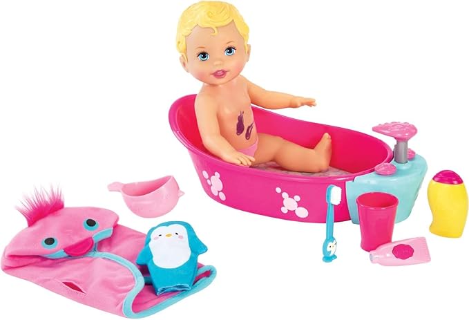 little mommy va al baño