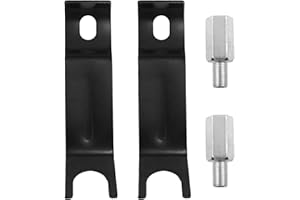 AYLIFU Bicycle Pedal Extender Black Bicycle Training Wheel Mountain Bike Rear axle stabilizer Extension Bolt, Wheels for 12, 14, 16, 18, 20-inch Wheels 1set