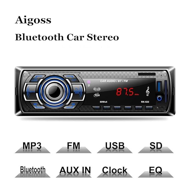 Producto: Aigoss Bluetooth Car Stereo