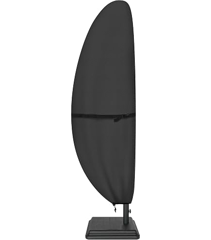 Housse De Protection Robuste Pour Pied De Parasol De Jardin - Tissu Oxford 600D Imperméable, Anti-UV (54 Cm)