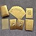 Armear Waterproof Luxury 24K Gold Foil Poker Playing Cards with Box,Good Gift Idea