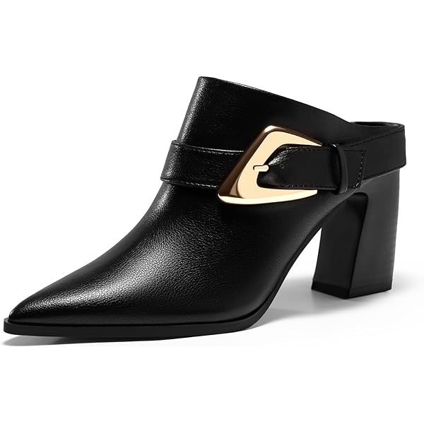 Amazon.com: The Drop Women's Avena Square Toe Block Heel