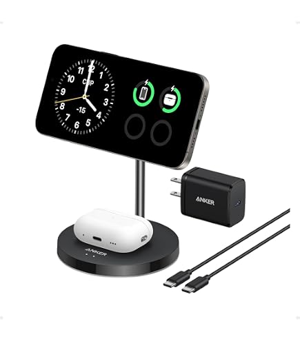 CASETiFY PowerThru 2-in-1 Charging Stand - White : Amazon.ca