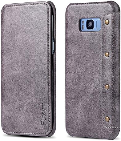 Galaxy S8 Plus Wallet Case, Ultra Slim Business Style, FUTSYM Premium Scratch Resistant Leather Flip Case for Samsung Galaxy S8 Plus, with Gift Box