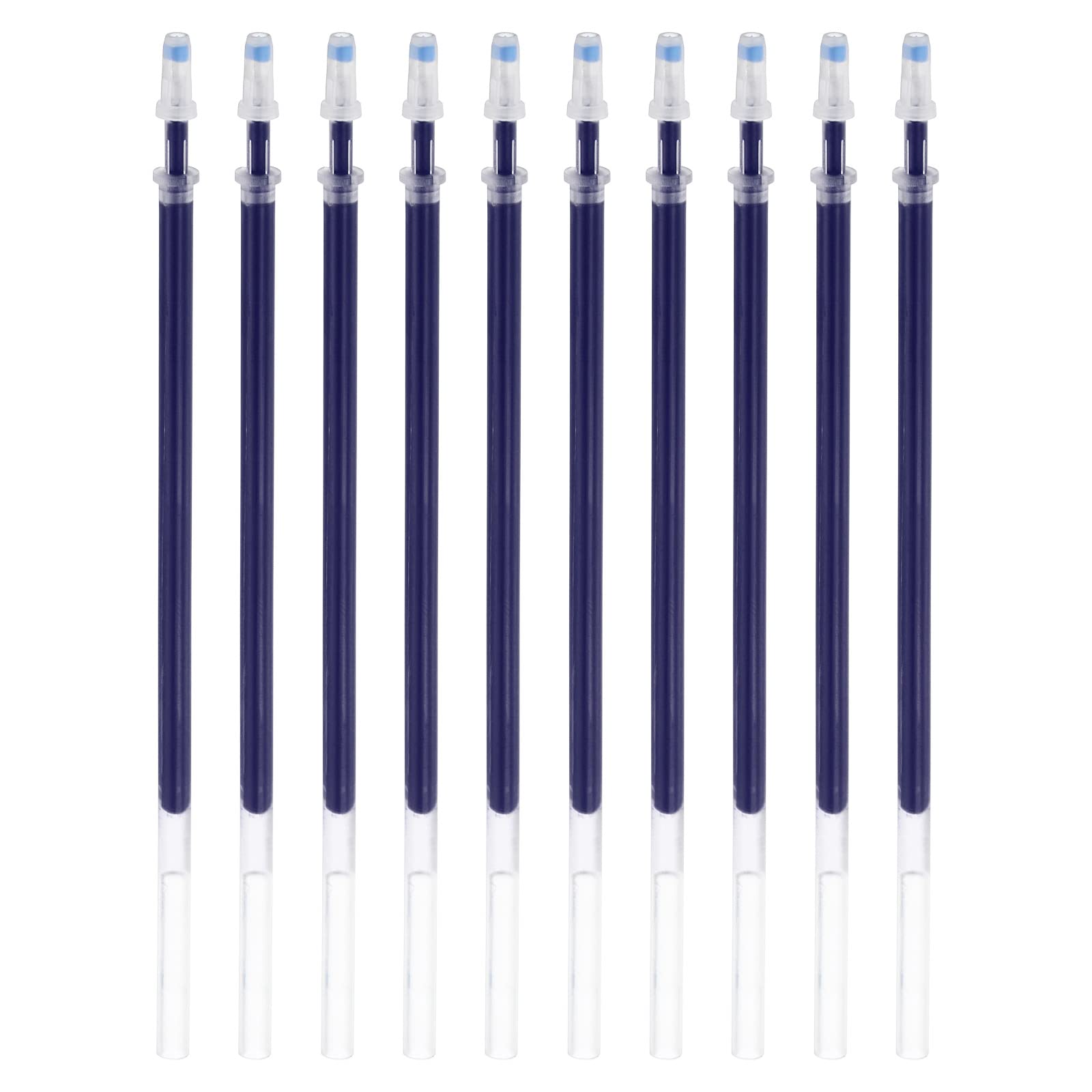 PATIKIL 0.5mm Blue Ink Ballpoint Pen Refills, 50 Pcs, Extra Fine Tip