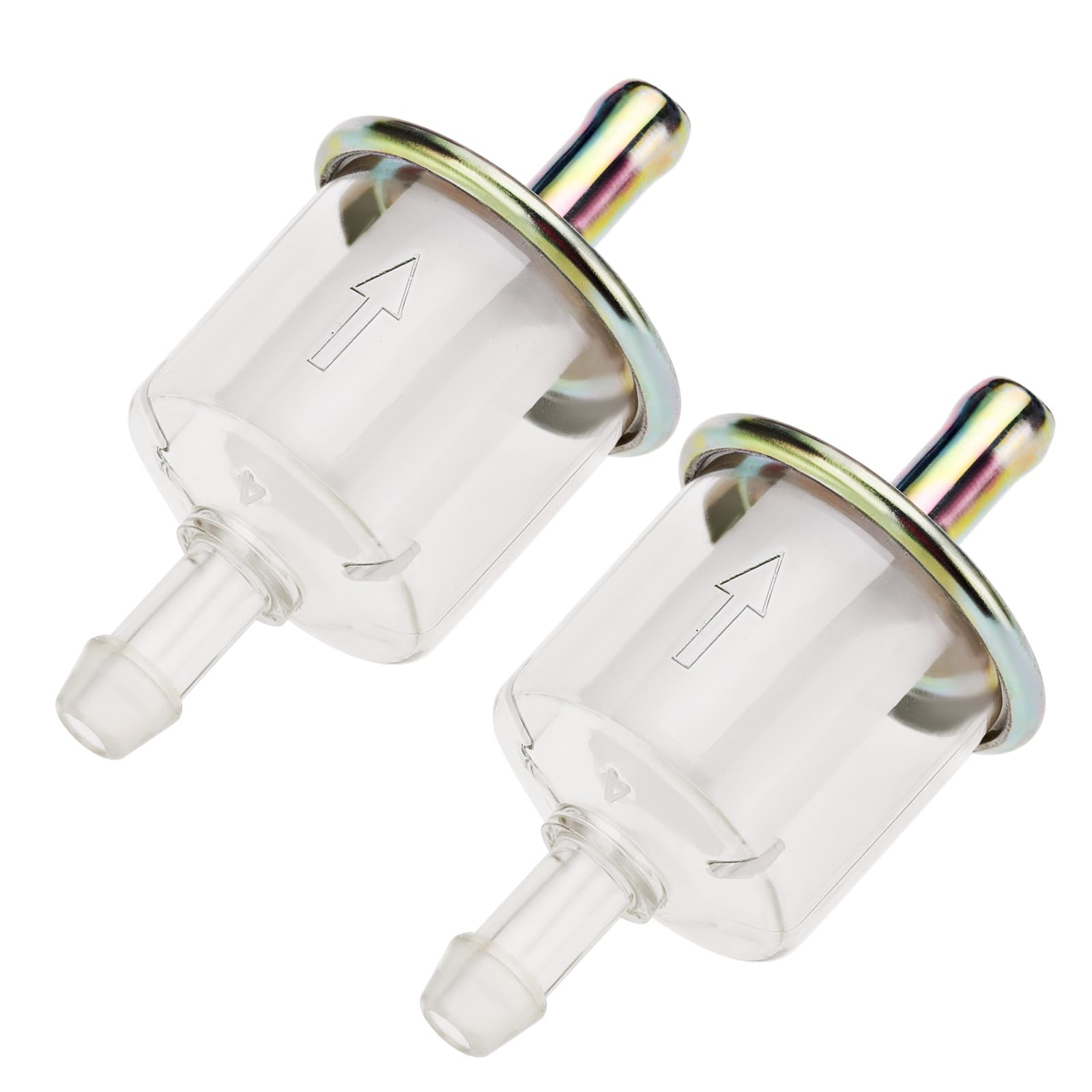 OTOTEC 2pcs Fuel Filter Inline Cartridge Fuel Filter for 8mm Fuel Pipe Compatible with Countax Compatible with Westwood Compatible with Hayter Mowers Parts