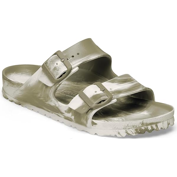 Amazon.com: Birkenstock Barbados Essentials Metallic Silver  display picture 2