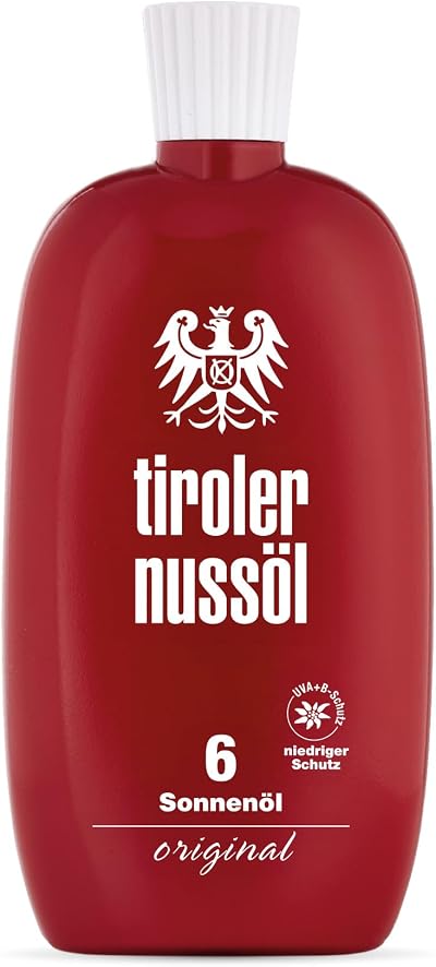Tiroler Nussöl Sonnenöl Sun Oil WF SF6 150ml Skin Care Protection