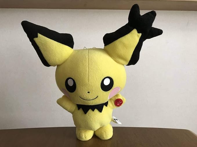 Amazon レアギザみみピチュー とことこあるくよぬいぐるみ ポケモン 可愛い 動くマスコット人形 おもちゃ ホビー