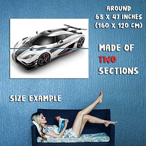 160256 Koenigsegg One Sports Car Race Tuned Decor Wall 63x47 Huge Giant Poster Print