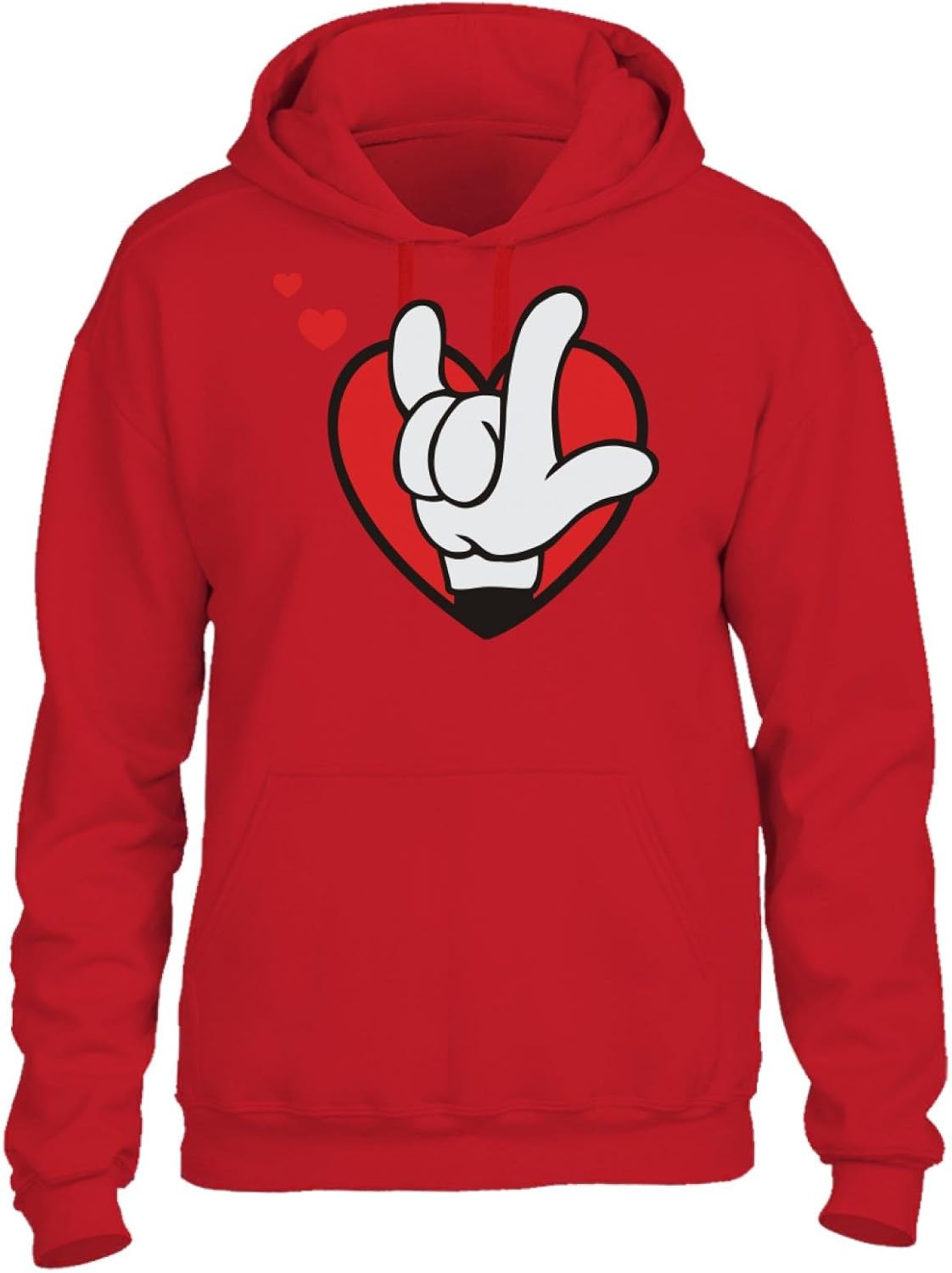 Amazon.com: i love you sign - HOODIE RED 4XL: Clothing