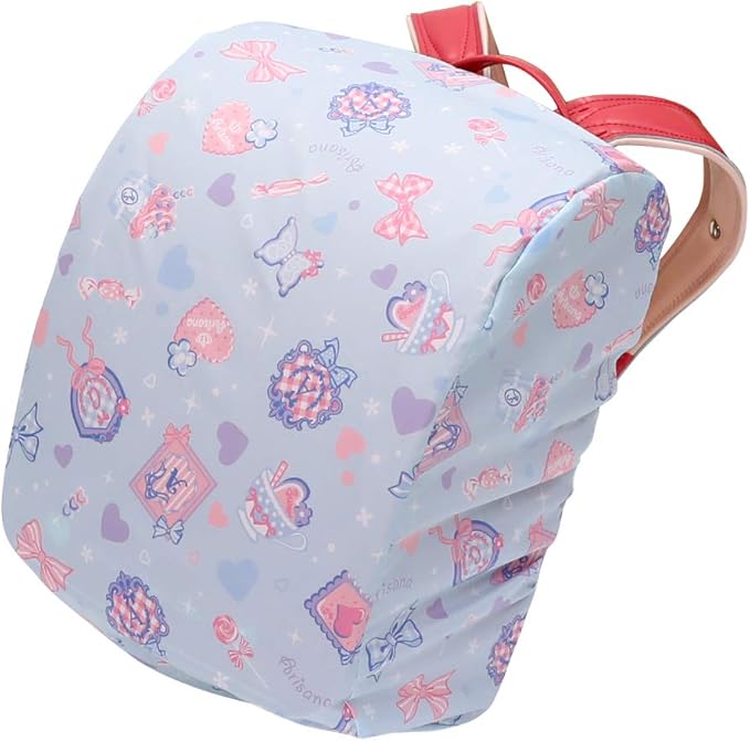 Amazon Co Jp アリサナ Arisana ランドセルカバー 雨 女の子 ジュエリー キャンディー 柄 C キャンディblue フリーサイズ 服 ファッション小物