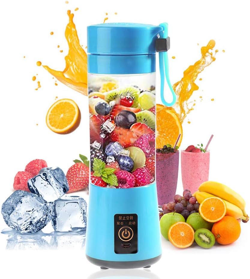 Blenders USB Rechargeable Mini Portable Electric Fruit Juicer Blender Smoothie Maker was sold