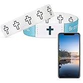 Asaleilipa Daily Bible Verses Bracelets, Scripture Bracelet, Christian Bracelet for Women, Men, Teens, Bible Verse Scan Bracelets, Inspirational Christian Gifts,1000+ Inspirational Scriptures