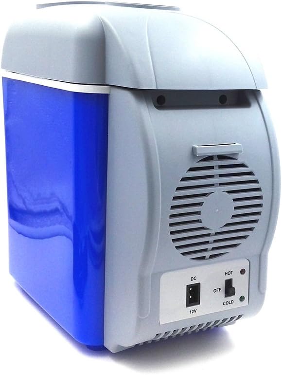 Bomwill Cooler, Car Fridge Portable MINI Electric Car Refrigerator (7.5L, Blue)