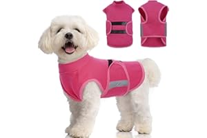 MIGOHI Dog Anxiety Relief Coat,Comfort Anxiety Vest for Dogs,Adjustable Anxiety Calming Wrap for Fireworks,Thunderstorm,Trave