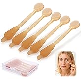 XANGNIER Soft Silicone Eyelid Cleanser Brush for Sensitive Eyelids,5 PCS Gently eyelid margin scrub Cleaning brush for Blepharitis,MGD,Dry Eyes Relief,Removes Dirt,Oil,Reusable Eye Cleaning Tool