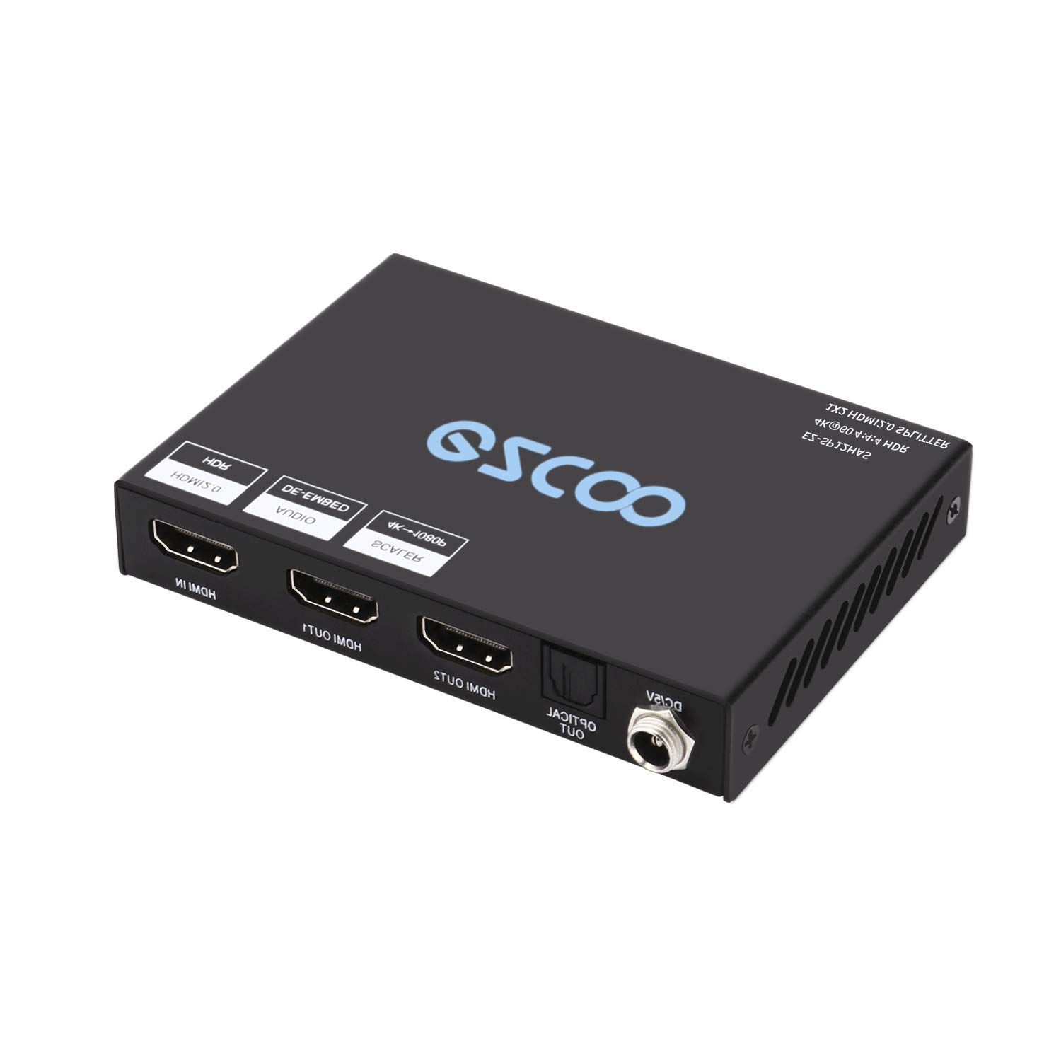 Galleon EZCOO HDMI Splitter 1x2 4K 60Hz 444 18Gbps HDR Dolby Vision