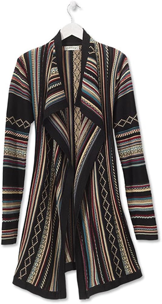 Orvis Women's BlanketStripe Cardigan, Medium Amazon.ca Clothing