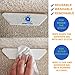 Granny's Home Rug Grippers Carpet Rubber Anti-skid Pad .Stop Slipping Rug,Keeps Your Rug in Place & Makes Corners Flat, waterproof (8PCS)