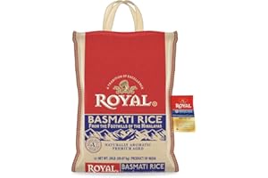 ROYAL Indian Premium extra long minim 1 year aged White Basmati Rice 20 lbs