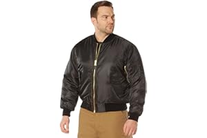 Rothco%Ma-1 Flight Jacket, Black, X-Large