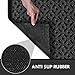 AMAGABELI GARDEN & HOME Large Outdoor Door Mats Rubber Shoes Scraper 36