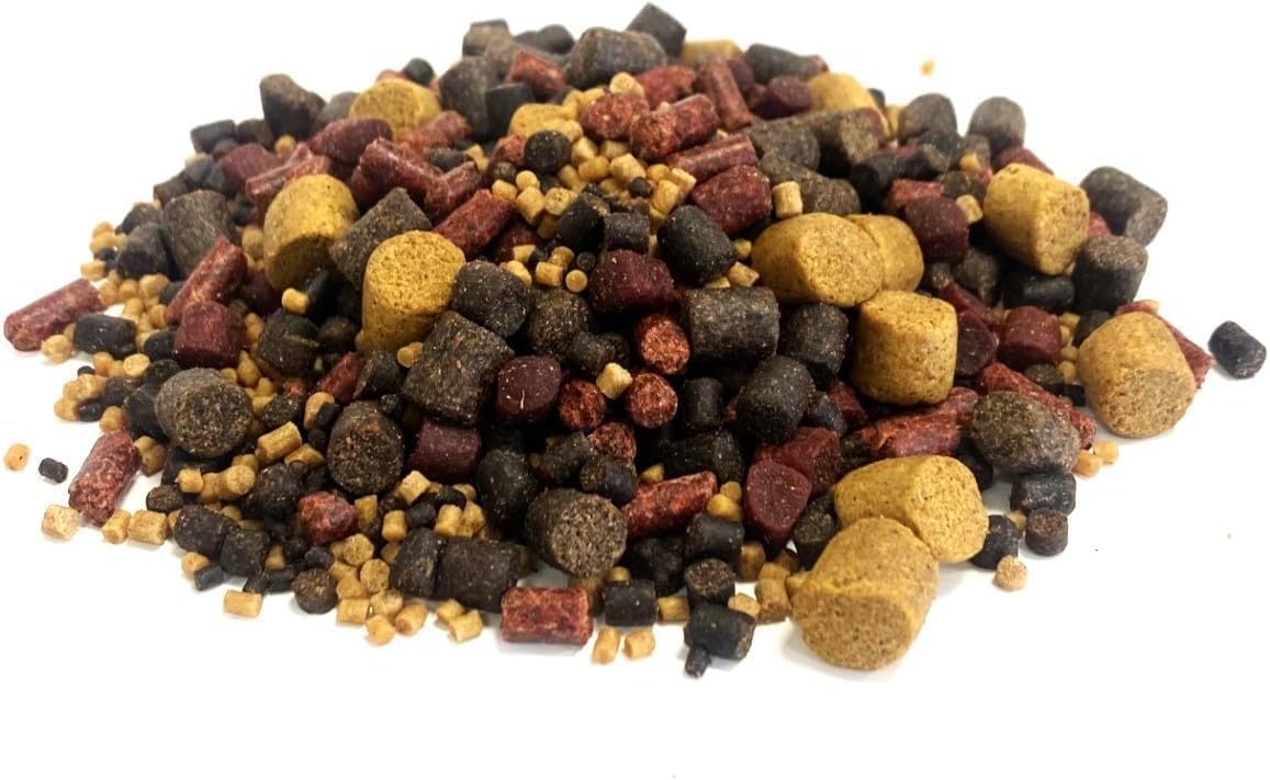 MALTBYS' STORES 1904 LTD 500g Mixed Sinking Fishing Pellets 2-11mm - Our No 1 Selling Fishing Bait SMW