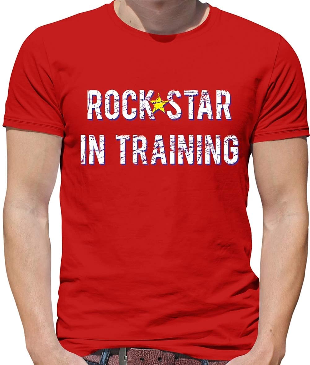 Rock Star In Training S Crewneck T Shirt 7 Colours 6346 Kitilan