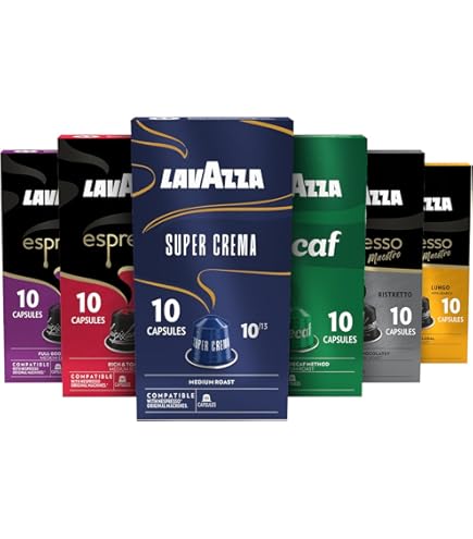 Amazon.com: Lavazza Espresso Variety Pack of Aluminum Capsules