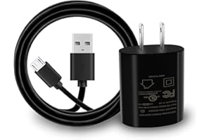 OLORT USB-Micro(Tab B) Charger for Samsung Galaxy Tab A 10.1"(2016) SM-T580, Tab A 8.0 SM-T350, 387, 290; Tab A 9.7" 7.0"; Tab S2, S, Tab E, 3, 4 SM-T810/560/377/550 Tablet Charger with 6Ft Charging Cable