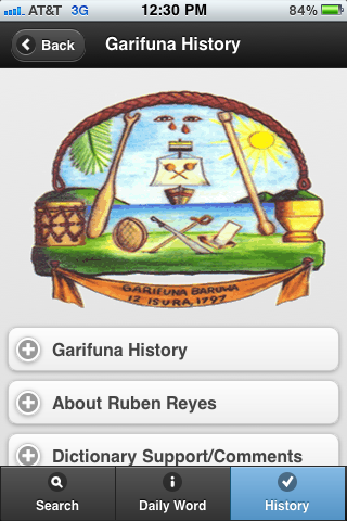 Garifuna-English Translation Dictionary