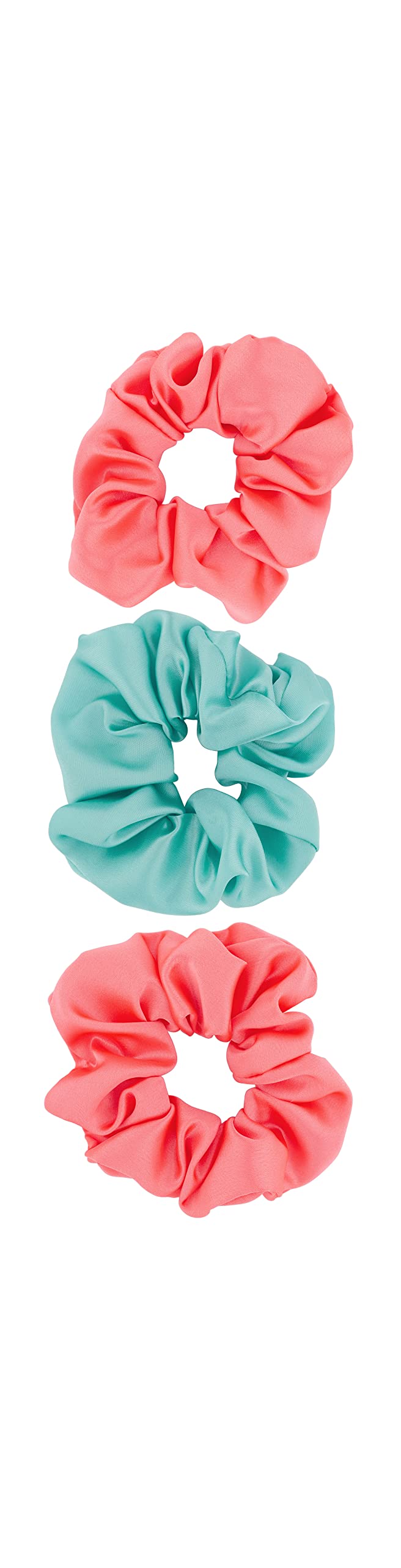 Imbue Satin Scrunchies - Silky Curly Hair Accessories for Women, Hair Ties Ropes for Teens, Scrunchies Curly Hair Accessories for Women, Hair Ties Ropes for Teens, Scrunchies Pack