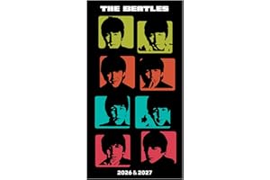 TF PUBLISHING 2026-2027 Beatles Small Monthly Pocket Planner