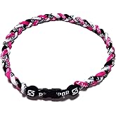 Sport Ropes Triple Titanium Necklace - Choose from Multiple Colors and Sizes