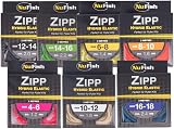NUFISH Zipp Hybrid Elastic 3m Carp Pole Elastic 6-8 Yellow 1.4mm view 5