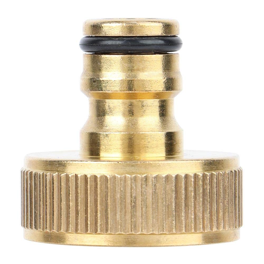 1 inch Brass Female Thread Quick Connection Hose Connector Wear Resistant Water Pipe Adapter Practical Tool for Home Garden