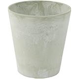 edler Blumentopf Artstone Kunststein Kunstmarmor Grün