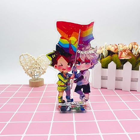 Amazon Co Jp ハンターxハンターアクリルスタンドモデルのおもちゃアニメゴンフレイクレーザーフィギュアデコレーションアクションコレクタブルおもちゃ絶妙な誕生日プレゼントオタクアニメファンコレクション カラー B Erxiang Color J ホーム キッチン