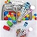 Edison Cute Bus Training Chopsticks for Right-hand Children Kids (Blue Bus)