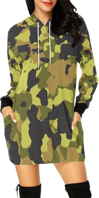 military camo hoodie