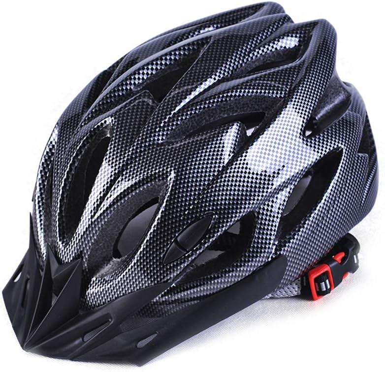 Creamon Adult Cycling Helmet, Adult Cycling Helmet Ultralight Bicycle Helmet MTB Bike Helmet Outdoor Sports Mountain Road Bike Cycling Helmets T-black