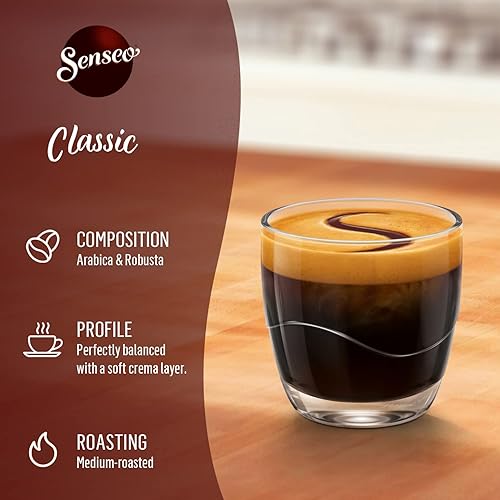 Senseo Coffee Pods Variety Pack, Regular Classic, Caramel, Latte