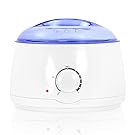Salon Sundry Portable Electric Hot Wax Warmer Machine for Hair Removal - Blue Lid