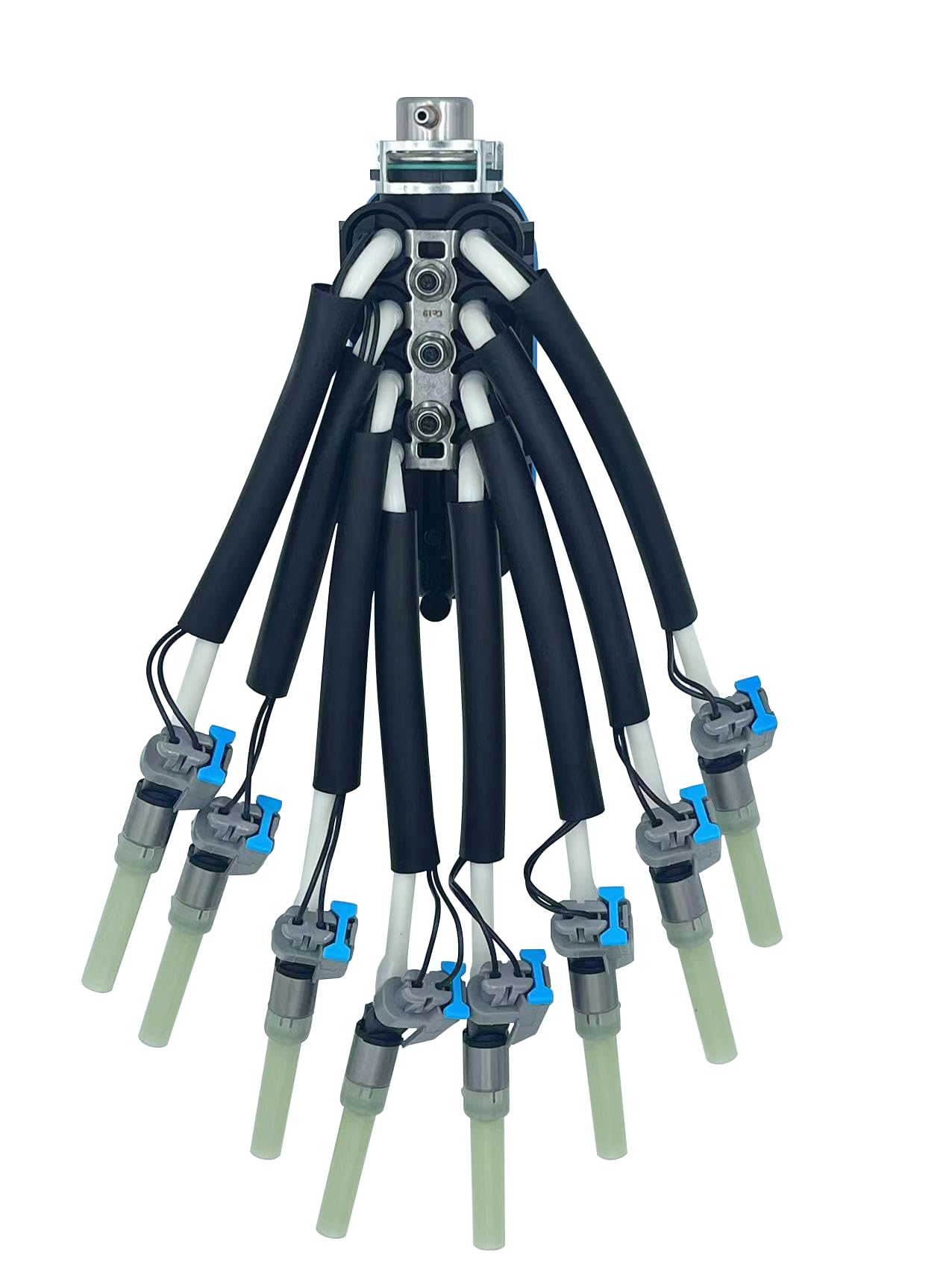 Photo 1 of Spider Injectors 5.0L 5.7L, FJ504 Fuel Injector 8 Cylinder for 1996-2002 Chevy GMC Suburban Express Savana Tahoe Escalade V8 w/Bracket, OE 93441235 FJ504