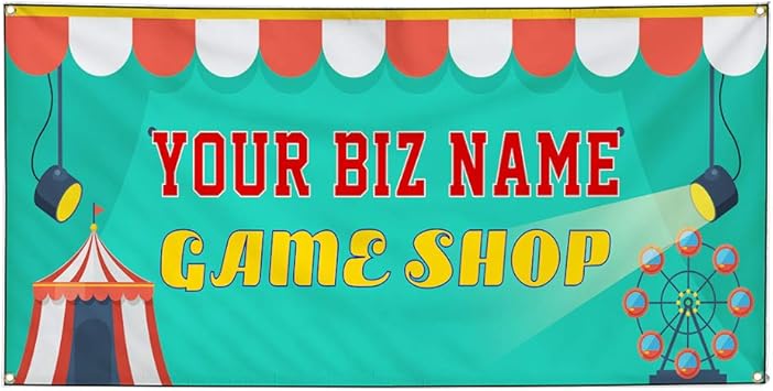 Amazon Com Custom Vinyl Banner Sign Multiple Sizes Business Name