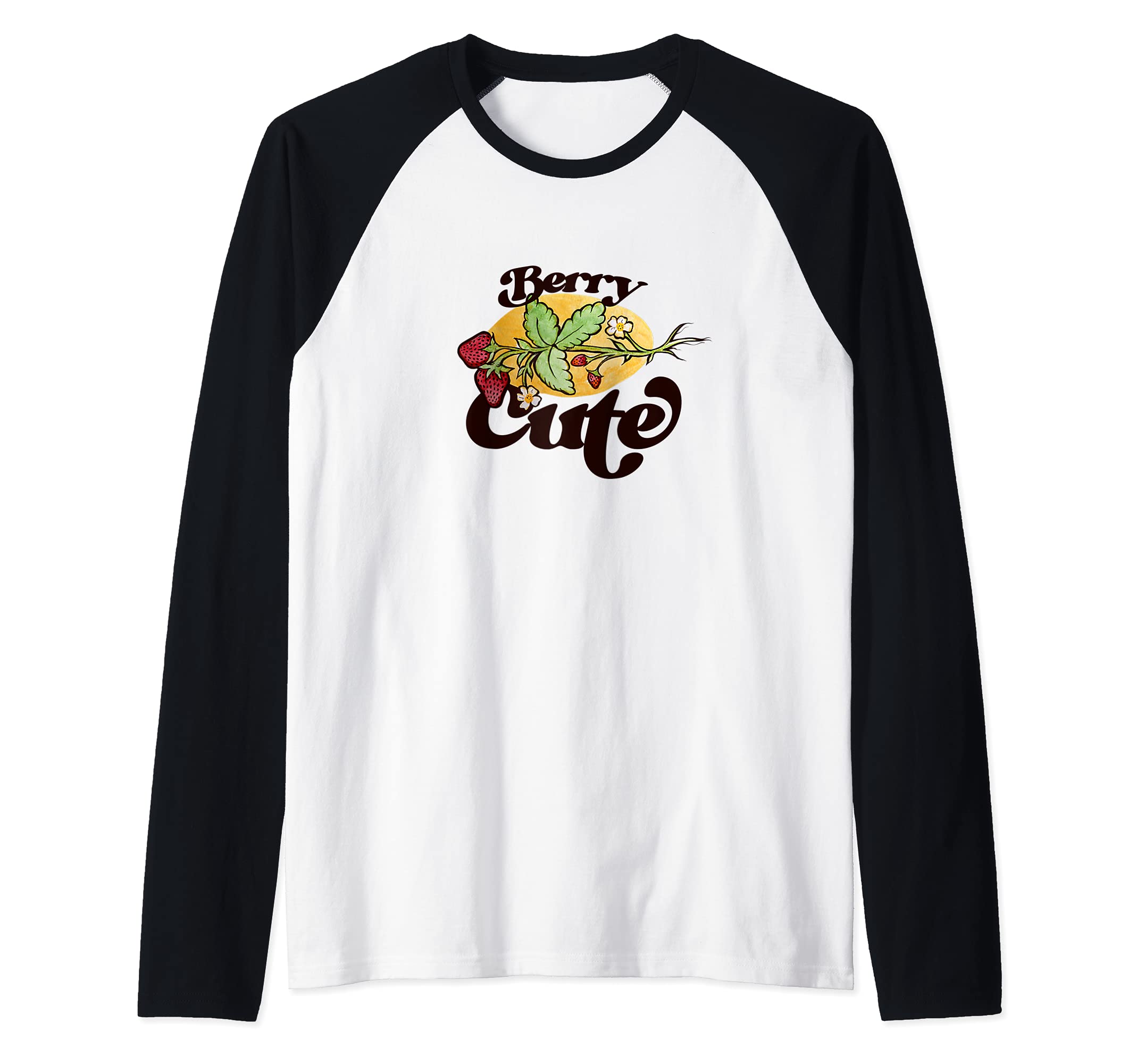 Berry Cute Raglan Baseball Tee