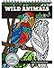 Wild Animals Adult Coloring Book - Features 50 Original Hand Drawn Zentangle Wild Animal Designs Printed on Artist Quality Paper with Hardback Covers. Pages, and Bonus Blotter by ColorIt